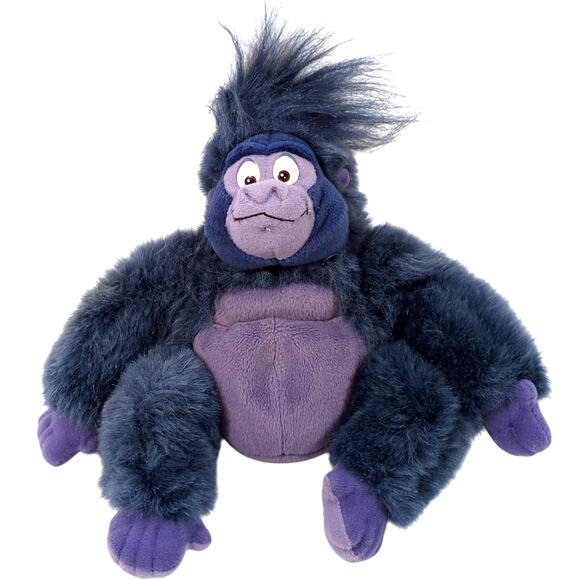 Applause Disney Tarzan Talking Plush Terk Gorilla Ape 8" Works Stuffed Animal - Picture 1 of 3